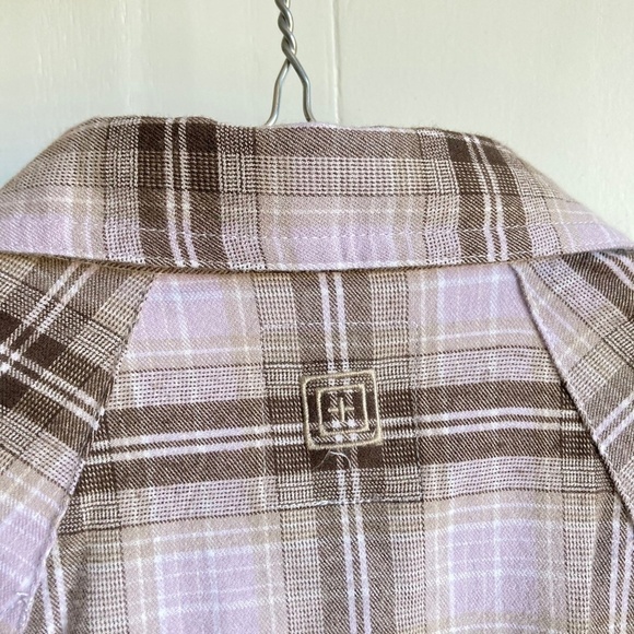 NWT 5.11 Tactical Women's Polyester Wisteria Plaid HERA Flannel Shirt Sz Small - Picture 8 of 8